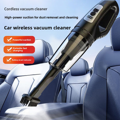 Handheld Cordless Car Vacuum Cleaner ? Portable High-Power Rechargeable Mini Vacuum