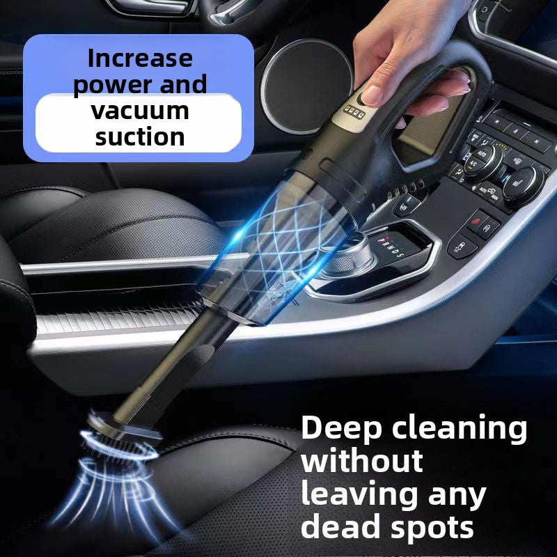 Handheld Cordless Car Vacuum Cleaner ? Portable High-Power Rechargeable Mini Vacuum